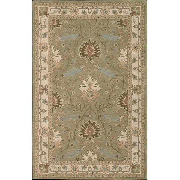 Nourison Nourison 173 India House Area Rug Collection Sage 2 ft 6 in. x 4 ft Rectangle 99446001733 - main